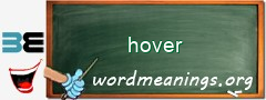 WordMeaning blackboard for hover